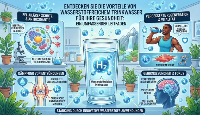 Entdecken Sie die Vorteile von wasserstoffreichem Trinkwasser für Ihre Gesundheit Ein umfassender Leitfaden