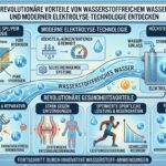 Revolutionäre Vorteile von wasserstoffreichem Wasser und moderner Elektrolyse-Technologie entdecken